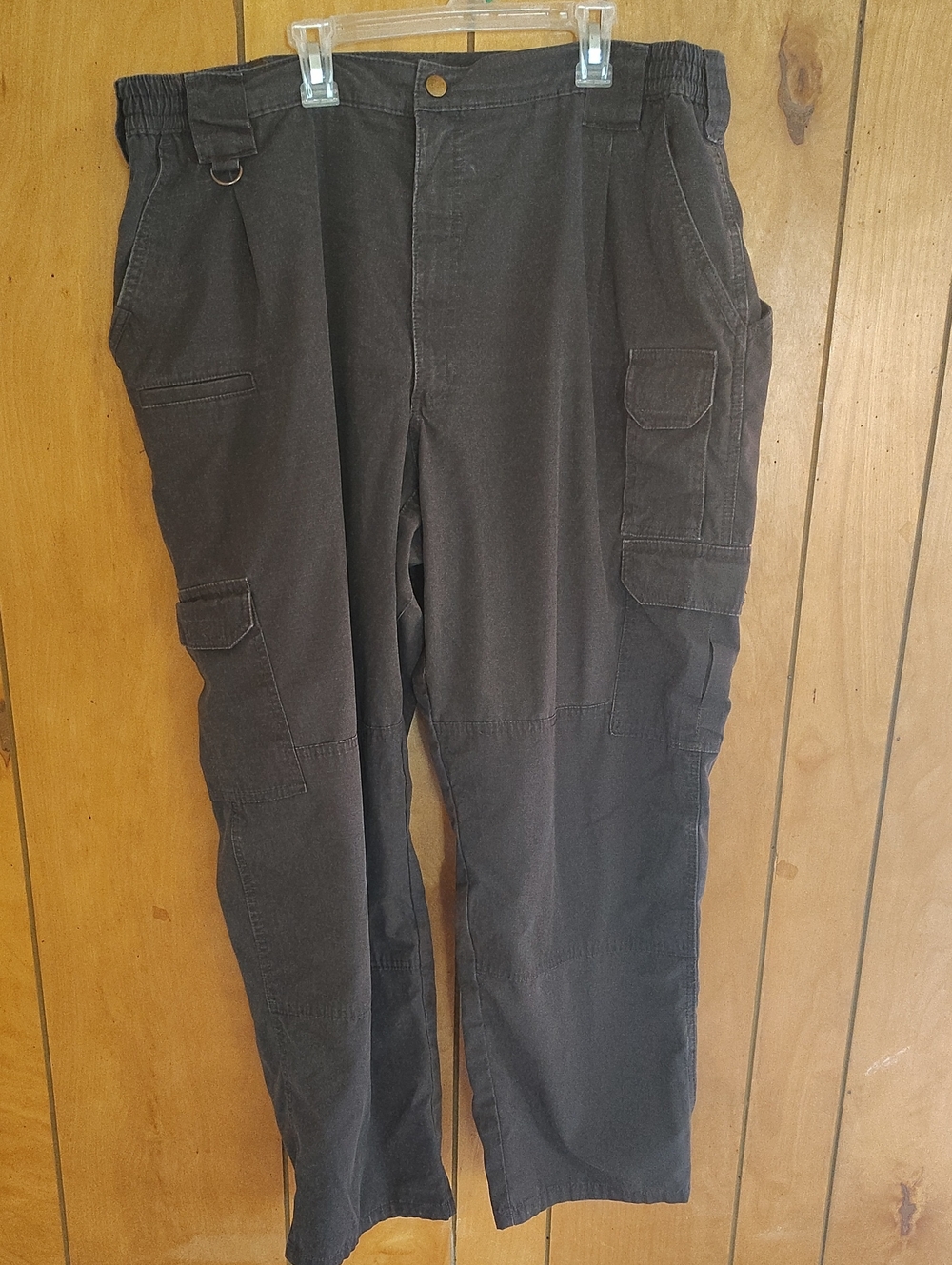 5.11 Tactical Gray Cargo Pants with Multiple Pockets